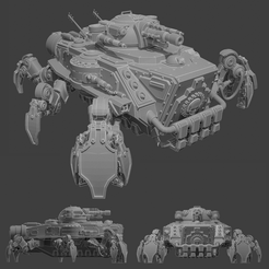 \ Gia ©: op MG i a Sig @ a Archivo STL MECHANICUS DUNE TANK MEGAPACK・Plan para descargar y imprimir en 3D