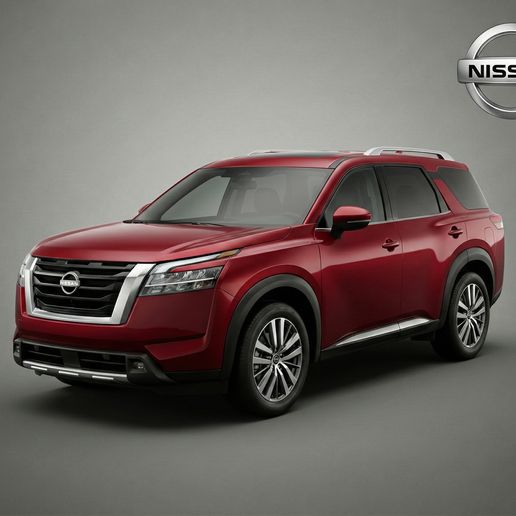 2022 Nissan Pathfinder (R53) - Modern Family SUV - High-Detail 3D Printable