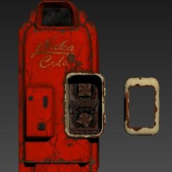 fa4.png Fichier STL gratuit Distributeur automatique de Nuka Cola Fallout 4・Plan pour impression 3D à télécharger
