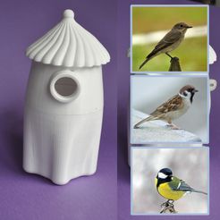 bird-house.jpg STL file BIRD HOUSE・3D printing idea to download