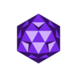 Sierpinski_Icosahedron_Level_1.stl Sierpiński Ikosaeder-Fraktal - Stufe 1