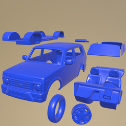 STL file VAZ Lada 2108 1984・3D printing template to download・Cults