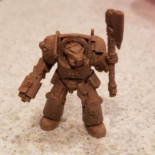 Heavy Elite Space Soldier marine 3D model