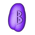 P Runestone.stl STL file Medieval Rune Set・Design to download and 3D print