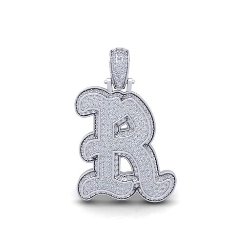 capital latter  R 3d Model and Render 3D model