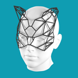 CatMaskV1.png Lowpoly Cat Mask