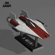 cults 1.png STAR WARS   A-WING RZ-1 STARFIGHTER with BASEMENT
