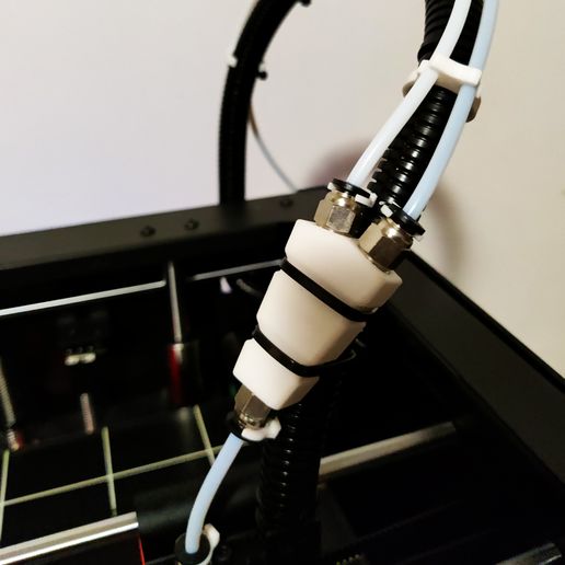 Multimaterial Y joiner 3D model