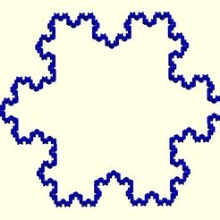 9495626cb518b123a2e9491bb73496be_display_large.jpg STL-Datei Koch snowflake in BlocksCAD kostenlos・Design für 3D-Drucker zum herunterladen