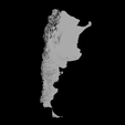 4.png Topographic Map of Argentina – 3D Terrain