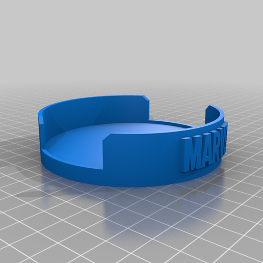 Marvel coaster holder 3D model