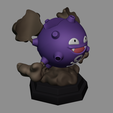 KJstand6.png Koffing Joystick Stand - Pokemon Figure