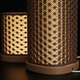 100mm_Asanoha-Superellipse-Lamp-1.png Kumiko Asanoha Lamp / 2 Versions / LED KIT 001