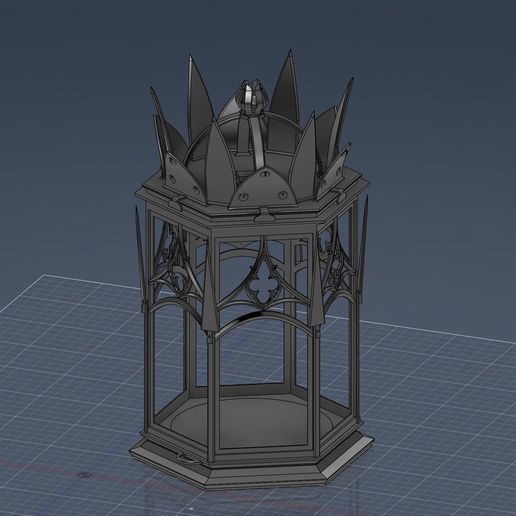Umbral Lamp from Lords of the Fallen 3D print model