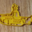Submarine.png Cookie Cutter - Yellow Submarine