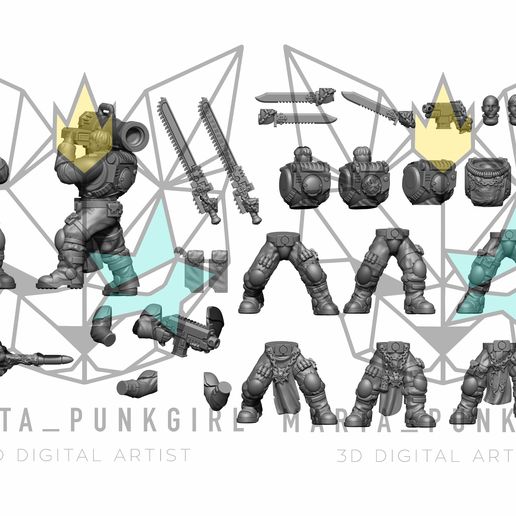 ♟ DOOMboi crusading・ 3D File for 3D printing・Cults
