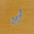 llama.png STL-Datei Ausstechform Lama / Ausstechform Lama・3D-Druck-Idee zum Herunterladen