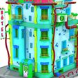 5.jpg MAISON 8 HOUSE HOME CHILD CHILDREN'S PRESCHOOL TOY 3D MODEL KIDS TOWN KID Cartoon Building 5