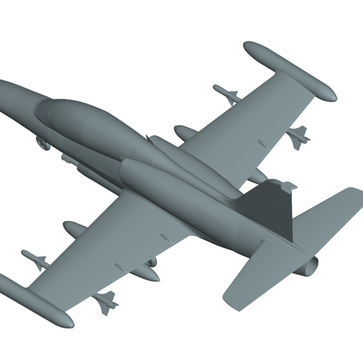 3.png Файл 3D Aero L-159 ALCA・Дизайн 3D принтера для загрузки, airmodel