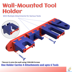 Wall-Mounted_Tool_holder.png Wall-Mounted Tool holder (With multiple attchments)