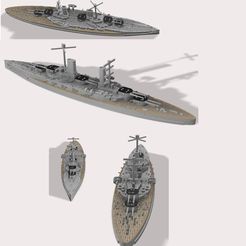 Konig class.jpg SMS Konig class Battleship 1/2000