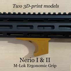 title-pic.jpg Nerio I & II M-Lok Ergonomic Vertical Grip 3D-print model