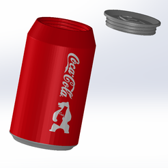 1.png Coca Cola Christmas Can Container