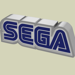 sega-coté.png STL file sega light logo・3D printing idea to download
