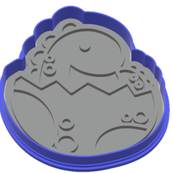 din4.png STL file dinos cookie cutters・3D printer design to download