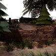 4.jpg GROUND SEAT GRASS TREE TREE SCENE ISLAND 3D MODEL