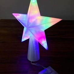 IMG_6533.jpg Free STL file Christmas Tree Star・3D print design to download