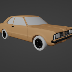 1.png STL file Ford Taunus coupe 1971・Design to download and 3D print