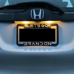 IMG_E3241.jpg Let's Go Brandon License Plate Frame