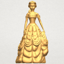 TDA0578 Princess Belle A01 ex1500.png Fichier 3D gratuit Princesse Belle・Design pour imprimante 3D à télécharger