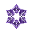 snowflake4_h.stl Deluxe Snowflakes Cookie Cutter Set (Second Edition)
