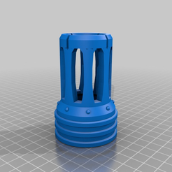 080c44d0080668ca8826c31d84cf361c.png Free 3D file Nerf - Flame suppressor・3D print object to download