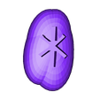 Gear Runestone.stl Anglo-Saxon Furthorc Rune Set