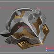 Arcane_Firelight_Leader_Mask_STL_3d_print_model_07.jpg Arcane Firelight Leader Mask - LoL League of Legends