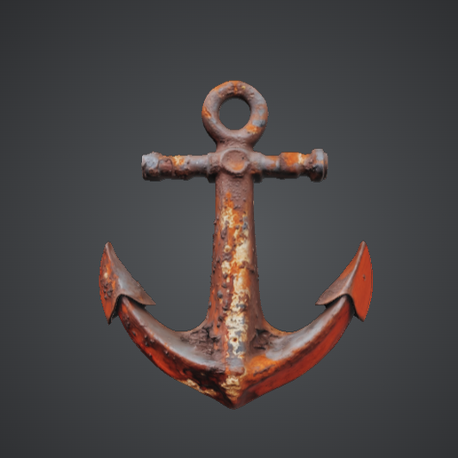 Rustic Nautical Anchor – Weathered Maritime
