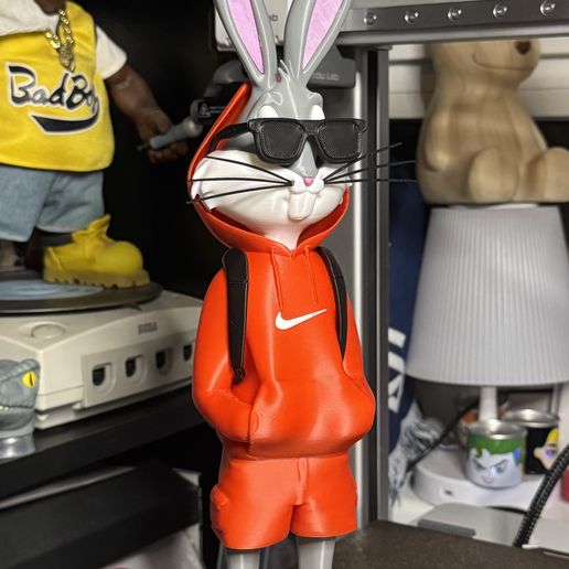 🎨 Bugs bunny urban vibes Fan art (multiparts/3mf)・3D Print