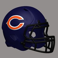 Chicago Bears Logo - 3D Model by RogerDS