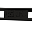 GTI.png Golf/Jetta Mk2 Votex SET console,gauge and switch holder