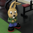 bunny_2023-Jun-04_07-46-07PM-000_CustomizedView29113492024.png Archivo STL Conejito Fitness・Modelo de impresora 3D para descargar