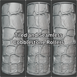 Tiled-and-Seamless-cobblestone-Rollers.png Tabletop Terrain Makers Set-Variety Pack