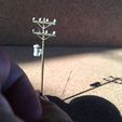 IMG_2061.JPG Free STL file Utility Pole - N scale Model Railroad・3D print design to download
