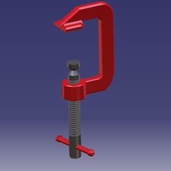Obejma.jpg STL file Vice/Clamp・3D printer model to download