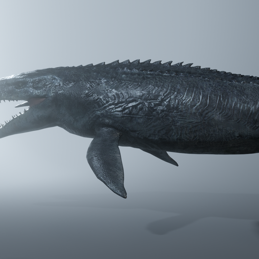 🦖 mosaurus - posable / stl incluido・Archivo STL para Impresión 3D・Cults