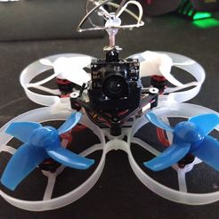 IMG_20181113_105503.jpg Free 3D file Tiny Whoop FPV Camera bracket・Template to download and 3D print, EightOneGulf