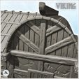 8.jpg Wooden Viking warehouse with canopy and accessories (2) - Alkemy Asgard Lord of the Rings War of the Rose Warcrow Saga