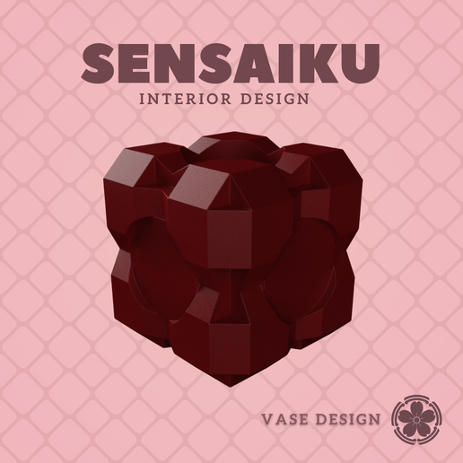 23. Cube 23 Custom Vase Design: Personalized Forms for Miniature and Modern Spaces - Ikebana Home Decoration for Modern Diorama